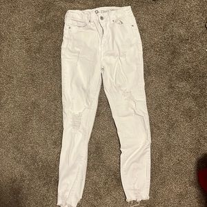 White  skinny jeans